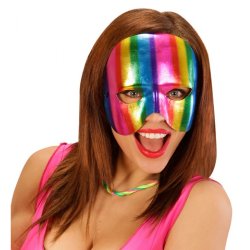 Rainbow halvmaske