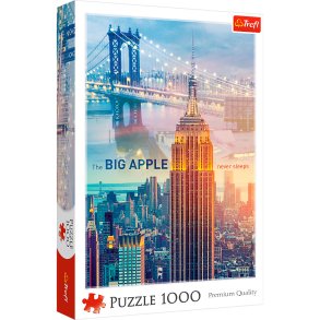 1000 brikker puslespil New York