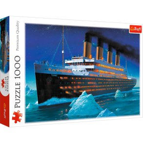 1000 brikker puslespil Titanic