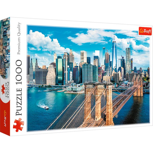1000 brikker puslespil Brooklyn Bridge