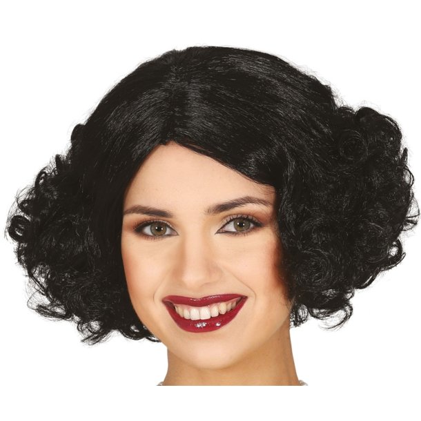 Sort 1920�erne paryk
