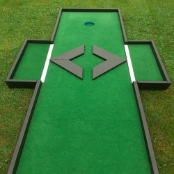 12 Huls minigolfanlg model Rumnien