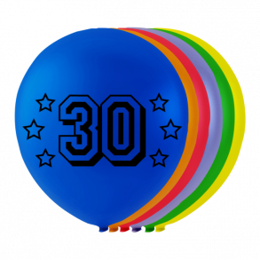 30 rs fdselsdags balloner