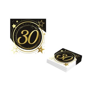 30 rs fdselsdags servietter