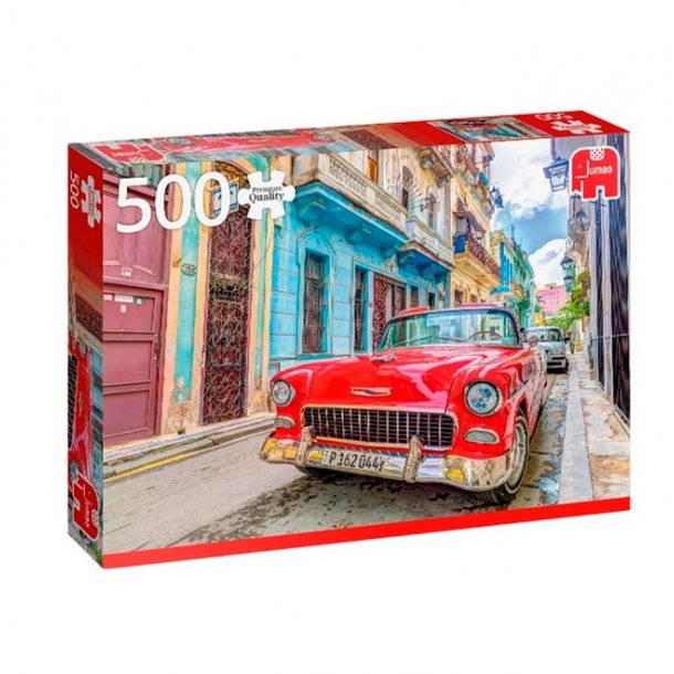 500 brikker puslespil med Havana bil
