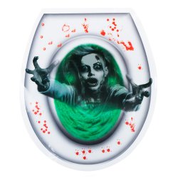 Ghost toilet stickers