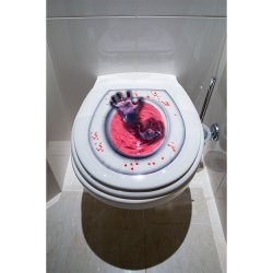 Horror toilet stickers