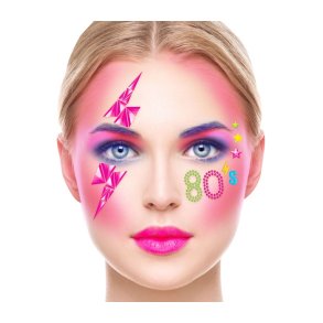 80er ansigts juveler