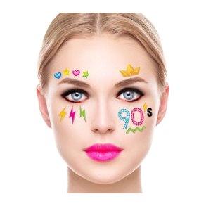 90er ansigts juveler