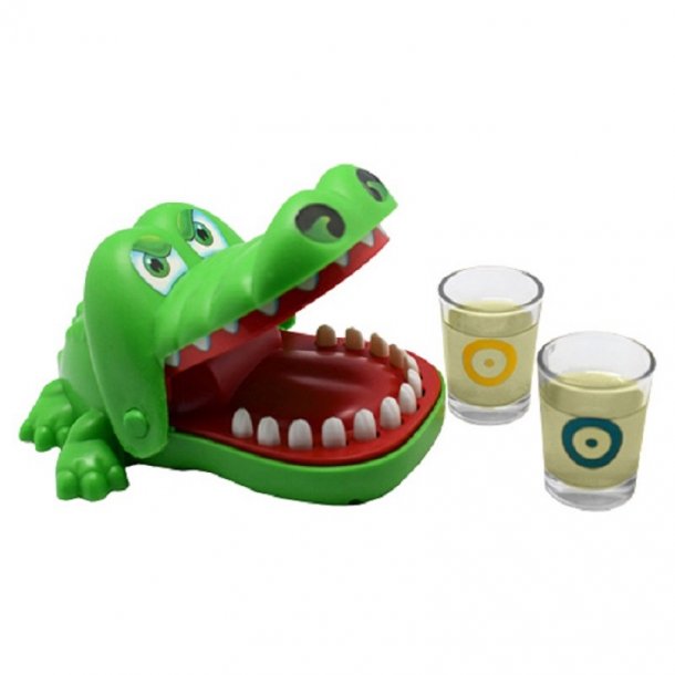 Drinking Luck crocodille