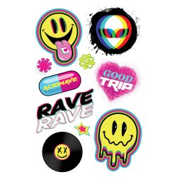 Falske Acid tatoveringer 