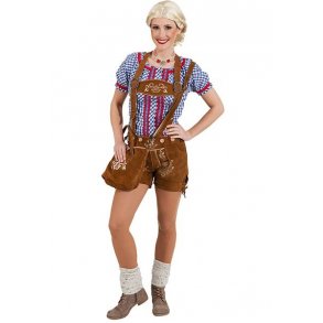 gte lederhosen i brun skind