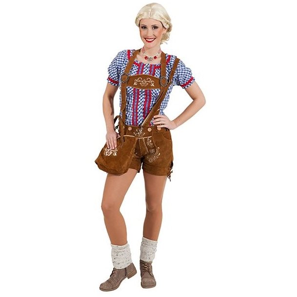 gte lederhosen i brun skind