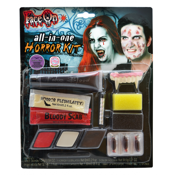 All in one horror makeup