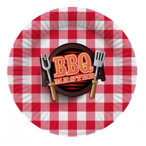 BBQ XL paptallerkner