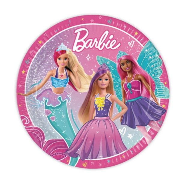 Barbie paptallerken
