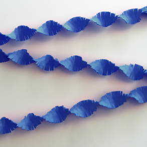 Bl crepe guirlande