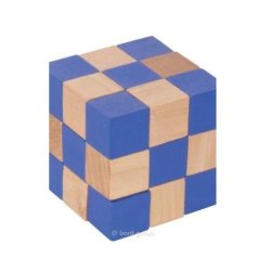 Den bl terningeslange