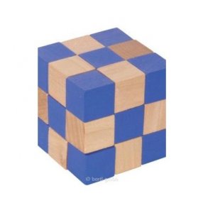 Den bl terningeslange