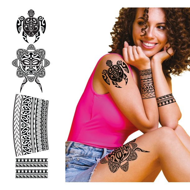 Black Flower tatovering