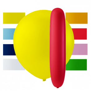 20 blandede balloner