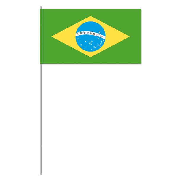 Brasilien papirflag
