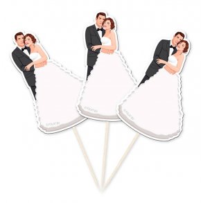 Brudepar party pickers