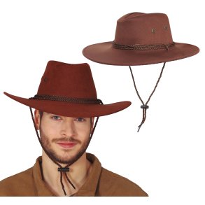 Brun cowboy hat