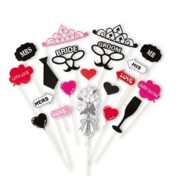 Bryllup party props