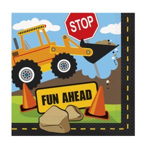 Byggeplads servietter