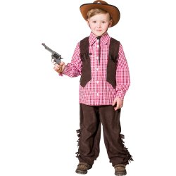 Cowboy dreng kostume