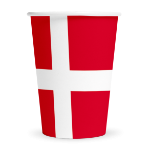 Danmark flag papkrus
