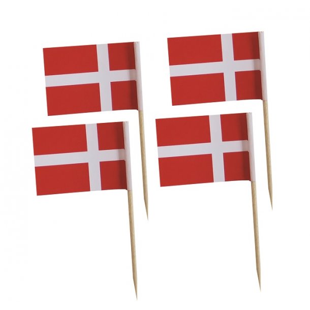 Danmark kageflag p trpind