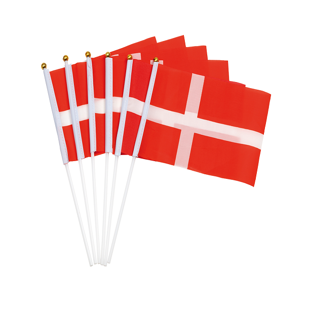 Danmark hurra flag