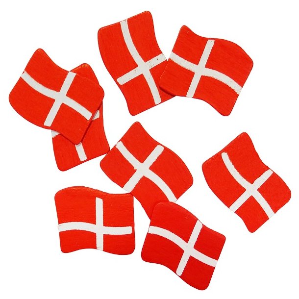 Danmark strflag i tr