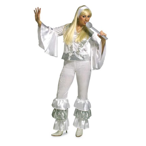 White Disko kostume