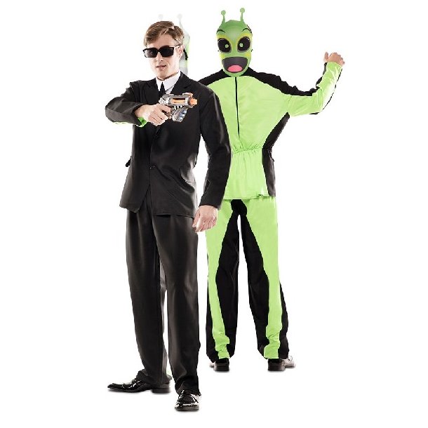 Black Suit og Alien kostume