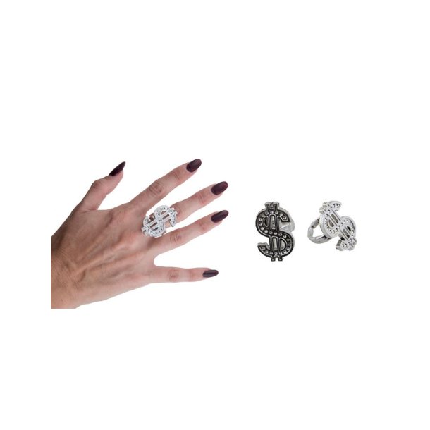 Dollar tegn ring