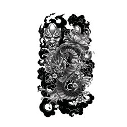 Dragon tatovering