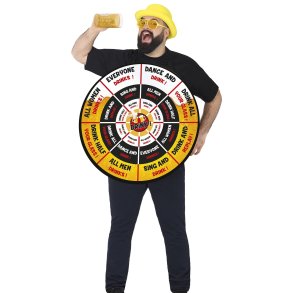 Drikke dartskive kostume