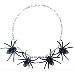 Edderkop halskde og reringe