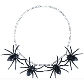 Edderkop halskde og reringe