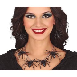 Edderkop halskde og reringe