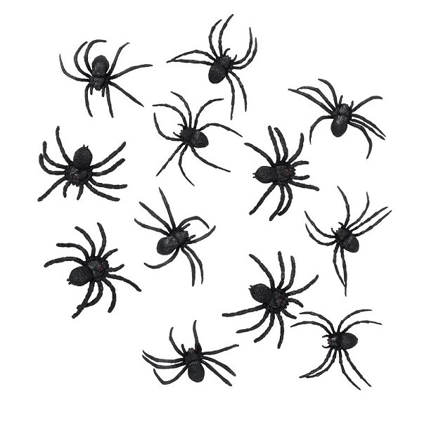 12 edderkopper