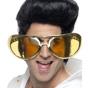 Store Elvis briller