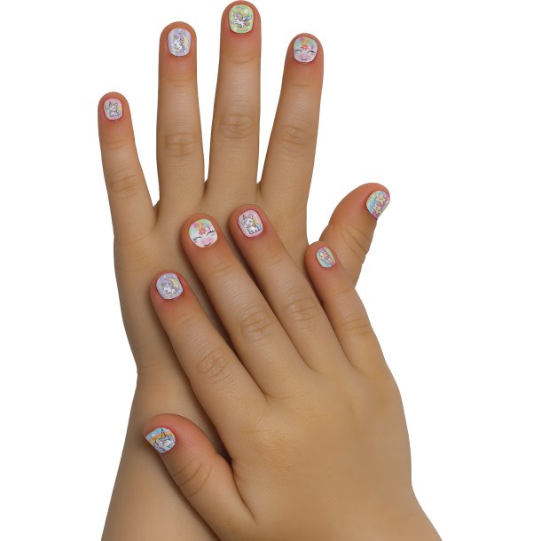 Falske unicorn negle 