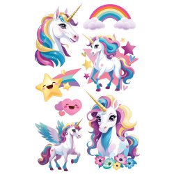 Falske enhj�rning tatoos