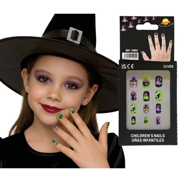 Falske Halloween negle 