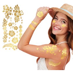 Golden flowers tatoveringer 