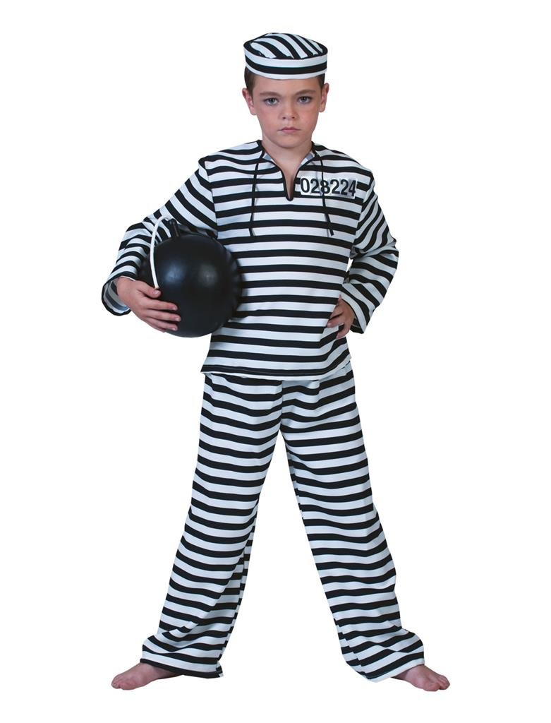 svær at tilfredsstille indstudering Ansigt opad Fange kostume - Kvalitets fange udklædning til børn.